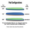 Tortoise Pads T2 - Seven Pad Impact Protection Gear -