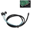 SAS Cable SFF‑8654‑4 SATA 7 Pin Array Disk Faster Transmission