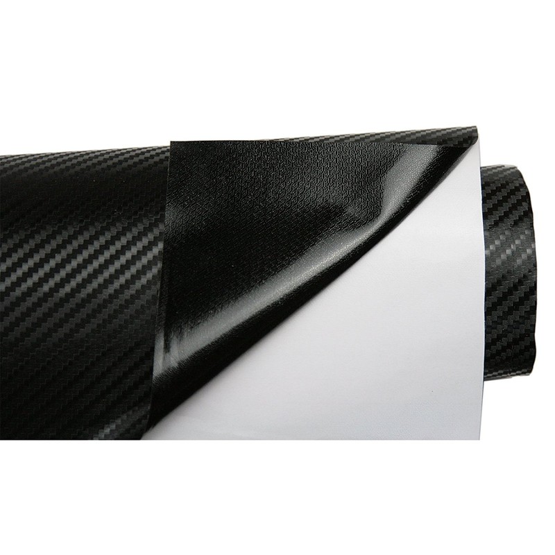 LZLRUN 3D Carbon Fiber Vinyl Wrap - Outdoor Rated for