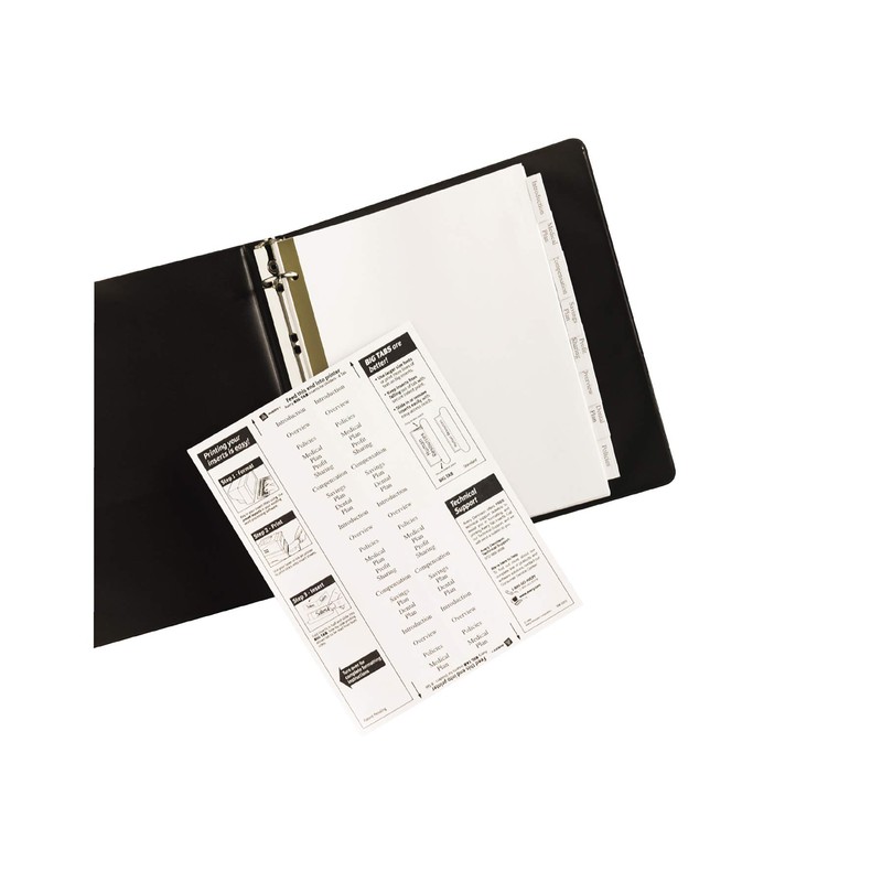 AVE11122 - WorkSaver Big Tab Dividers