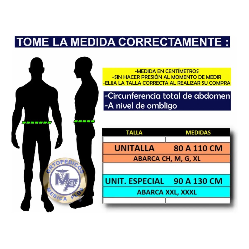 Faja Postoperatoria 20 Cm Elastica Postquirurgica Abdominal