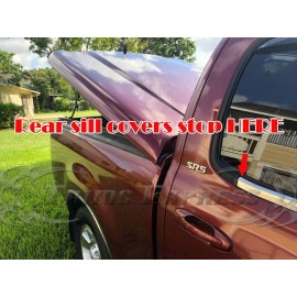 Made in USA - Trims Express fit:2003-2006 Toyota Tundra Double/Crew Cab 4Pc Window Sill Trim Stainless Steel