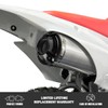 Canitu Exhaust Tip,Motorcycle Billet Aluminum Power Tip with Spark Arrestor