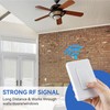 Hohean Wireless Light Switch and Receiver Kit, No in Wall