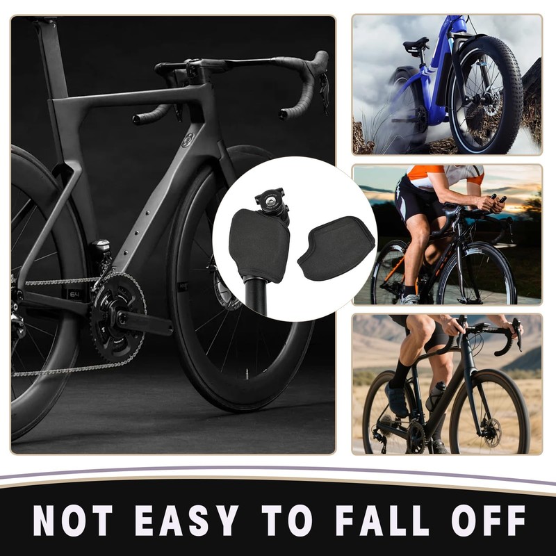 Neoprene Seat Post Sleeve Finger Guard with Cable High Quality