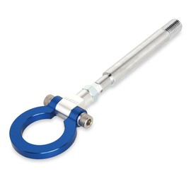 SR1 Performance C7 & C8 Corvette Premium Tow Hook for 2014-2025 Corvettes - High Strength Stainless Steel for Racing/Towing/Trailering (Front, Blue)