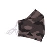 Children's Camouflage Cotton Face Mask, Reusable, Safety Mask with 4