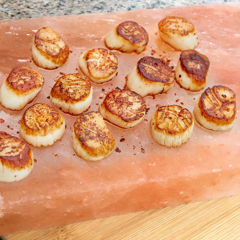 Onlyfire Himalayan Salt Block For Grilling, Cooking, Searing, Cutting and