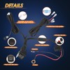 Wiring Harness 2 Leads, Roador Rocker Switch 12V 40A Relay
