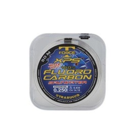 Trabucco Fishing Schunr Saltwater XPS Fluorocarbon T-Force 0.400 mm 12.13 kg 50 m Fluorocarbon Sea Spinning Surfcasting Trout Bolo Lake