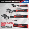 Rizom Pipe Wrench Set, 6” 8” 10” Self Adjusting Wrench,