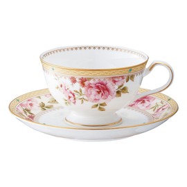 Noritake ノリタケ カップ & ソーサー ( コーヒー ティー 兼用) 190cc ハートフォード ボーンチャイナ T97221/4861