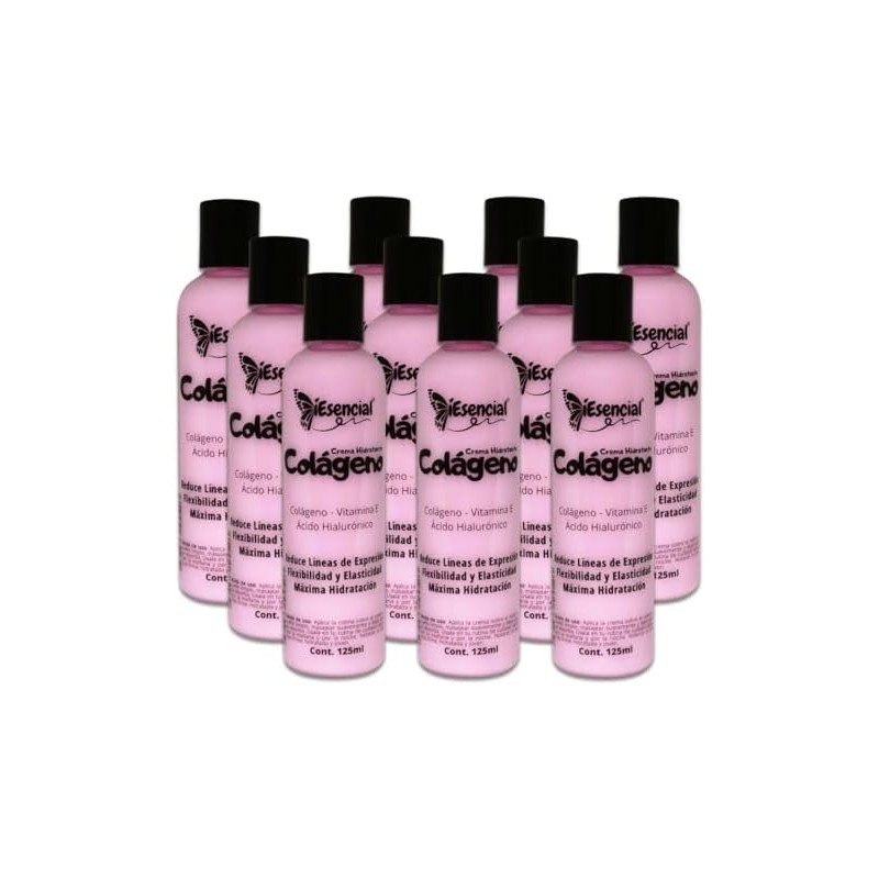 Crema Hidratante Natural de Colágeno con Acido Hialurónico 125ml