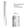 Jands 2 Reglas De 30cm Metalicas De Aluminio