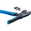 BGS 1412 Ratchet Crimping Tool, Black/Blue