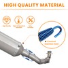 8 Pcs Motorcycle Exhaust Pipe Springs, 2.28"/58 mm Stainless Steel