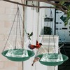 OVZILKI Bird Bath for Outside Heavy Duty, 14 inch BirdBath