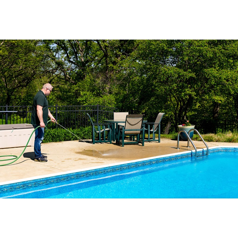 Rain Bird HENZLB2JET 2" Solid Brass Garden Hose Water Nozzle,