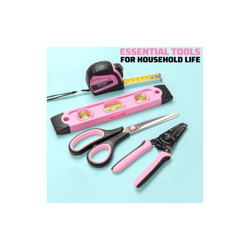 269-Piece Home Tool Set, General Household Repairing Tool Kit with