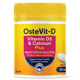 OsteVit-D Vitamin D3 & Calcium Plus Tab X 110