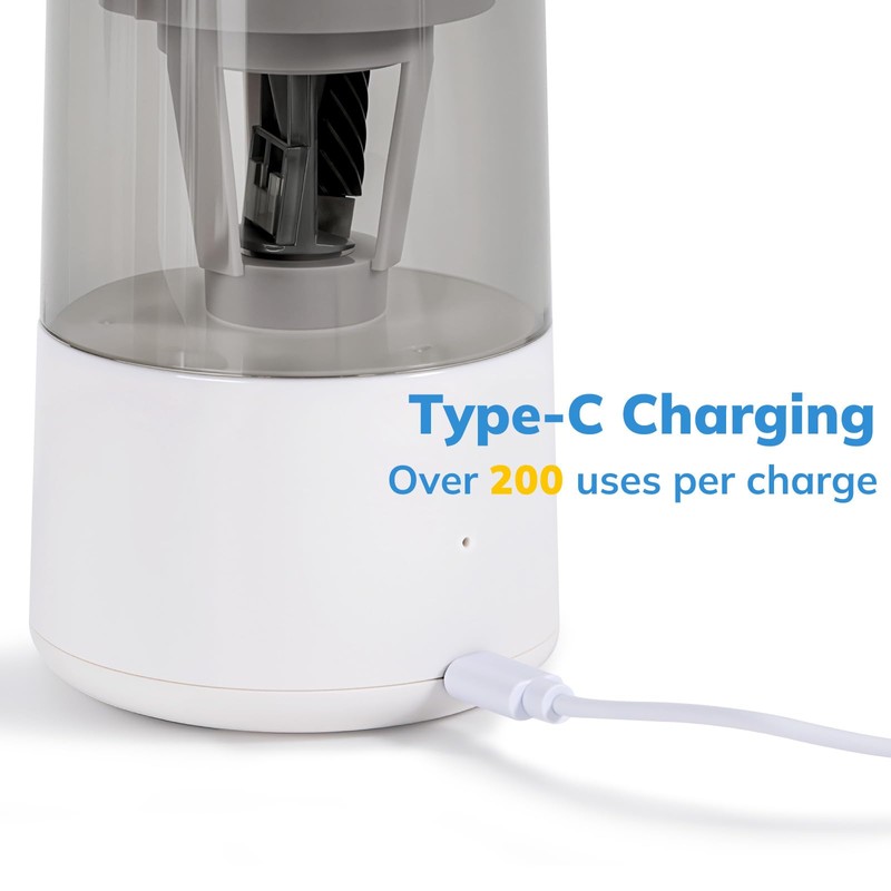 Umimile Fully Automatic Pencil Sharpener - Hands-Free Electric Pencil Sharpener