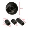 5 X Black Electrical Gas Stove/Oven Knobs with 3 D