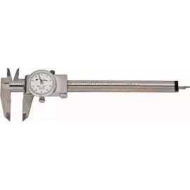 TESA Brown & Sharpe 0" to 6" Dial Caliper, 0.001" Graduation, includes Case