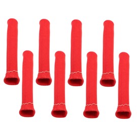 Gatuida 8pcs Spark Plug Heat Protector Wrap High Temperature Wire Boot Protector Sleeve Easy Installation Spark Plug Heat Shield Covers for Reliable Engine Performance