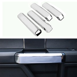 Keptrim Inner Door Handle Covers Trim for Ford F150 2015 2016 2017 2018 2019 2020, ABS Chrome, 4pcs