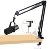 For Shure MV7 Boom Arm with Mic Cover, Adjustable Suspension