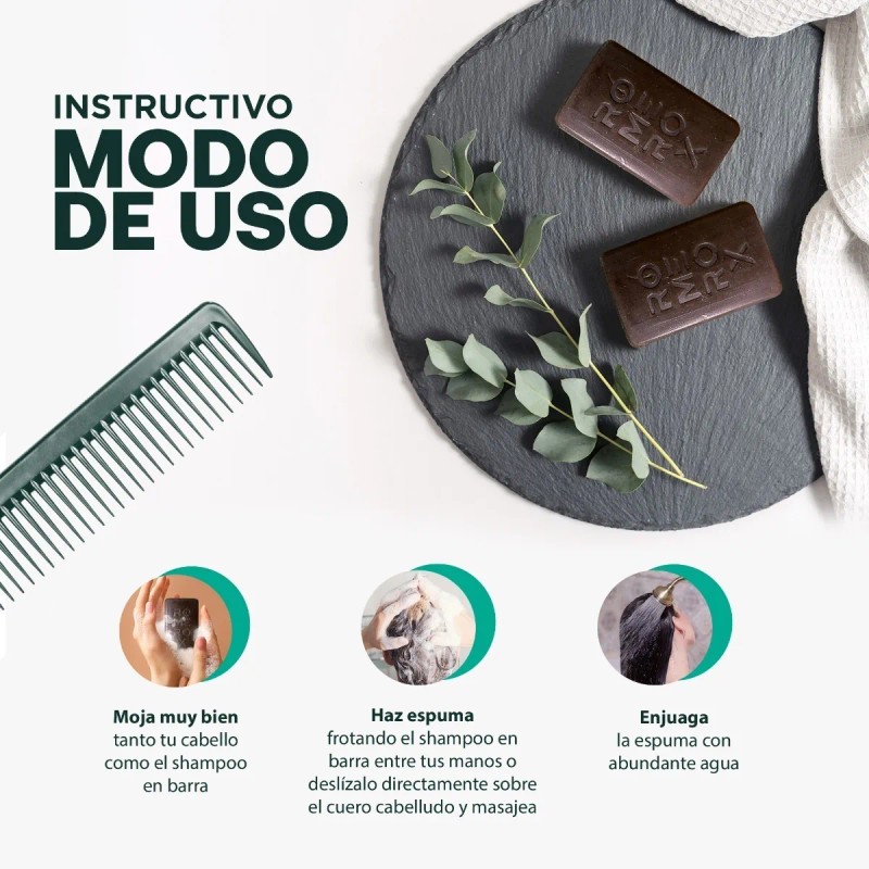Pack 2 Shampoo Anticaída Romerox Tratamiento Cabello Barba