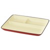 Lunch Plate Dividers Rectangular Microwaveable Dishwasher Safe Made in Japan