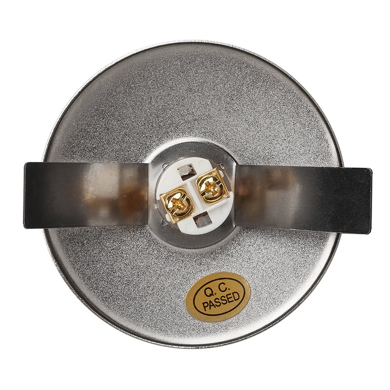 Newhouse Hardware SN5WL Lighted Doorbell Button, 1-Pack, Satin Nickel