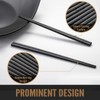 HIWARE 10 Pairs Fiberglass Chopsticks - Reusable Chopsticks Dishwasher Safe,