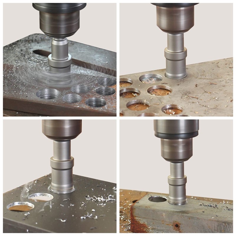 Vearter 42mm Carbide Hole Sawbit T.C.T Material Carbide Cobalt Steel