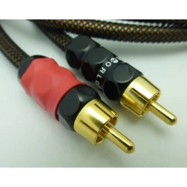 WireWorld Micro Eclipse 7 RCA Audio Interconnect cables 1 meter pair