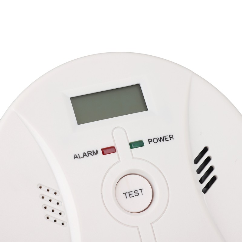 2 in 1 Smoke and CO Detector Sound Light Alarm