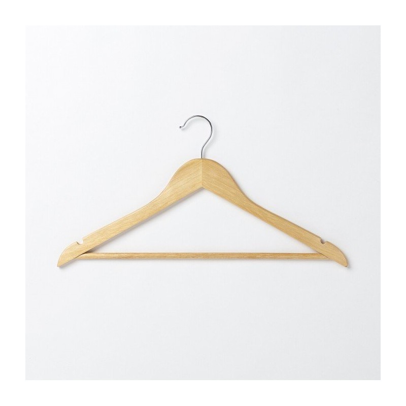 JAJU wooden top hanger_5P, beige beige_top / 자주 JAJU 원목