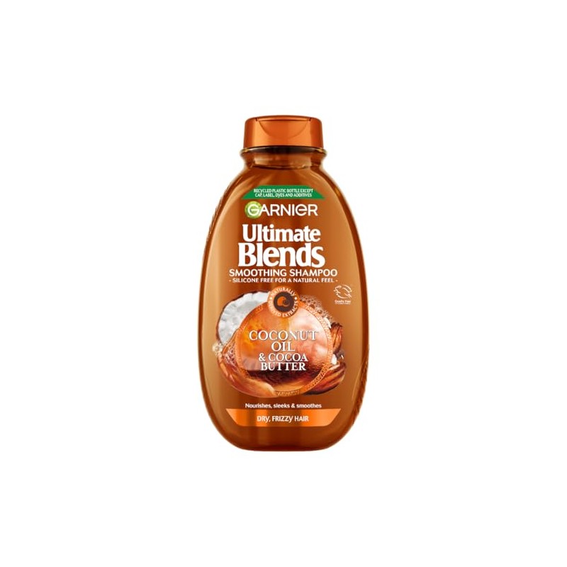 Garnier Ultimate Blends Coconut Oil & Cocoa Butter Shampoo, 400ml