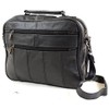 Ladies Mens Real Leather Travel Flight Shoulder Cross Body Organiser