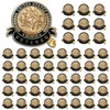 50 PCS US Veterans Day Eagle Lapel Pins - American