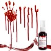 2pcs Halloween Fake Blood Makeup Kit 1oz, Halloween Dripping Blood