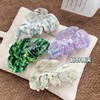 Luxurious Oversized Shark Claw Clip for Updos, Versatile Hair Accessory Jewelry Meteor Purple 9.3CM - Peppia Maker Direct 20ea