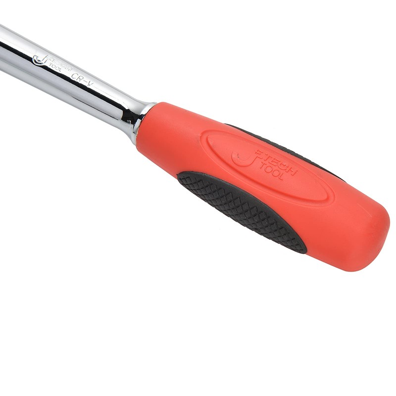 Jetech 1/2 inch Drive Quick Release Soft Grip Ratchet Spanner