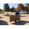 Panel Dolly, Drywall Cart, Slab Dolly, Plywood Dolly, 8" Heavy
