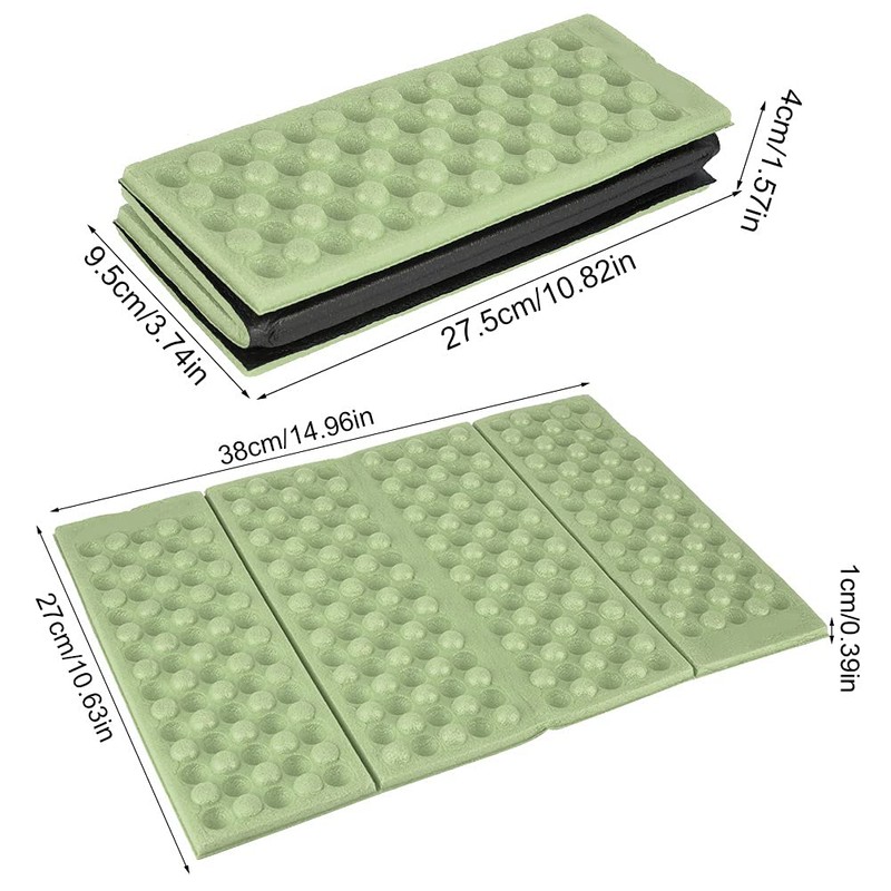 Cryfokt Foldable Camping Foam Pads, Waterproof & Breathable, Portable Hiking