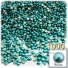 1,000pc Pearl Finish Half Dome Beads, Round, 4mm, Multi Mix