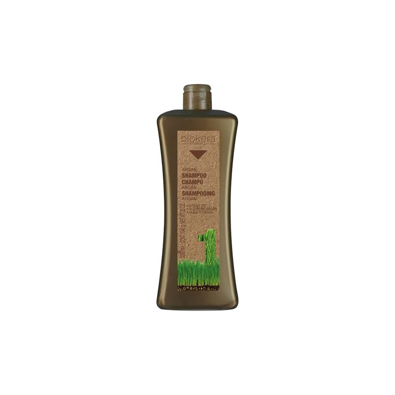 Salerm Biokera Natura Argan Shampoo, 36.0 Ounce/1000 ml