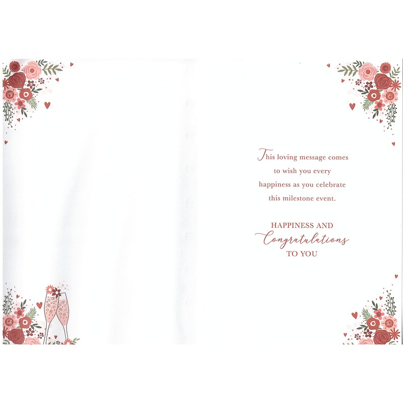 Ruby 40th Anniversary Card - We also have birthday cards/christmas