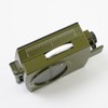 Outdoor Metal Navigation Compass with Fluorescent Scale,Clinometer, Level, Metric Scale,and
